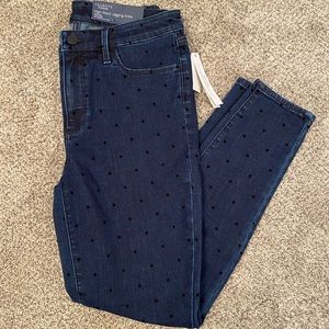 Talbots Polka Dot Jeggings